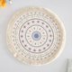 thumbnail image 2 of Round Placemats with Tassel|Cotton Thread Woven Place Mats|Home Decorative Printing Table Mats for Desktop 33cm-1pcs, 2 of 5