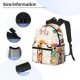 thumbnail image 5 of Daiia Black African Woman School Backpack for Men Women, Unisex Large Waterproof Bookbag Schoolbag Casual Daypack for High School/College/Teens/Travel/Work Black, 5 of 8
