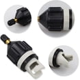 thumbnail image 4 of Inflatable Boat SUP Pump Adaptor Air Pump Converter, Multifunction Valve Adaptor, Air Valve Adapter Pumping Connector for Inflatable Rowing Boat, Stand Up Paddle Board, Inflatable Bed, Etc, 4 of 7