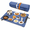 Blue, variant on GOLDLEMON Electric Warming Mat for Food, Rollable Silicone Warming Tray with 122°F-212°F Adjustable Temp & 10H Timer, Large Portable Food Warmer for Parties, Buffets, Countertops, Fast Heating