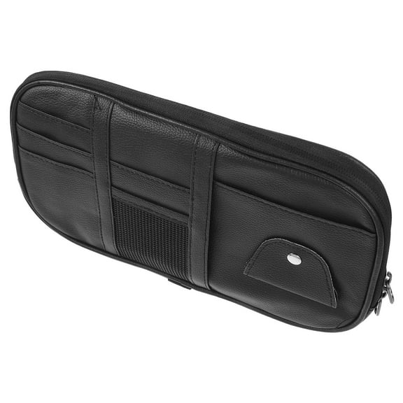 DEEPCRAFF Visor Organizer 1Set Black for Car Storage Organizer