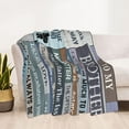 thumbnail image 5 of Gifts for Brother Blanket - Brother Gift from Sister - Brother Gifts - Brother Birthday Gift - Birthday Gifts for Men - Soft Flannel Throw Blankets for Bed Sofa Couch Travel Beach (Sport, 50x60 in), 5 of 6