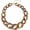 Brown, variant on Bocar Bold Acrylic Chain Chunky Collar Necklace for Women, 23inch (NK-10510-Brown)