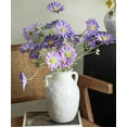 thumbnail image 3 of Summer Chrysanthemum Flower Stem in Purple 23.6" Tall, 3 of 7