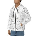 thumbnail image 3 of Kdxio Airplane Print Men Hoodies Casual Hoodies for Men with Zip Pockets Full Zip Long Sleeve Sweatshirt Sports Hooded Jacket-X-Large, 3 of 5