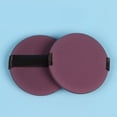thumbnail image 1 of Houppette Visage Douce Coussin Double Face Houppette Cosmétique Éponge Poudre Maquillage Humide Sec ToolDark Violet Rond, 1 of 1
