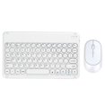 thumbnail image 1 of Combo de Teclado y Mouse Bluetooth Jinwen Inalámbrico Blanco, 1 of 8