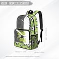 thumbnail image 7 of FKELYI 17 Inch Clear Backpack for Kids Schoolbag Large Capacity Transprent Backpacks for Teens Student Casual Daypack Score A Goal Soccer Print Lightweight Bookbag, 7 of 7