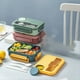 thumbnail image 4 of Lonchera Portátil con Compartimentos para Estudiantes, Lonchera Bento para Oficina, con Tenedor y Cuchara, Recipiente para Almacenar Alimentos en Microondas A, 4 of 5