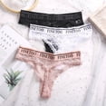 thumbnail image 2 of 3 Unids/Set Mujeres Sexy Encaje Bragas Ropa Interior Tanga Lencería M-XLpangjing, 2 of 4
