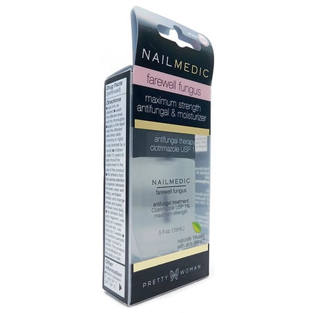 Pretty Woman NailMedic Farewell Fungus Maximum Strength Antifungal & Moisturizer .5 Fl Oz.