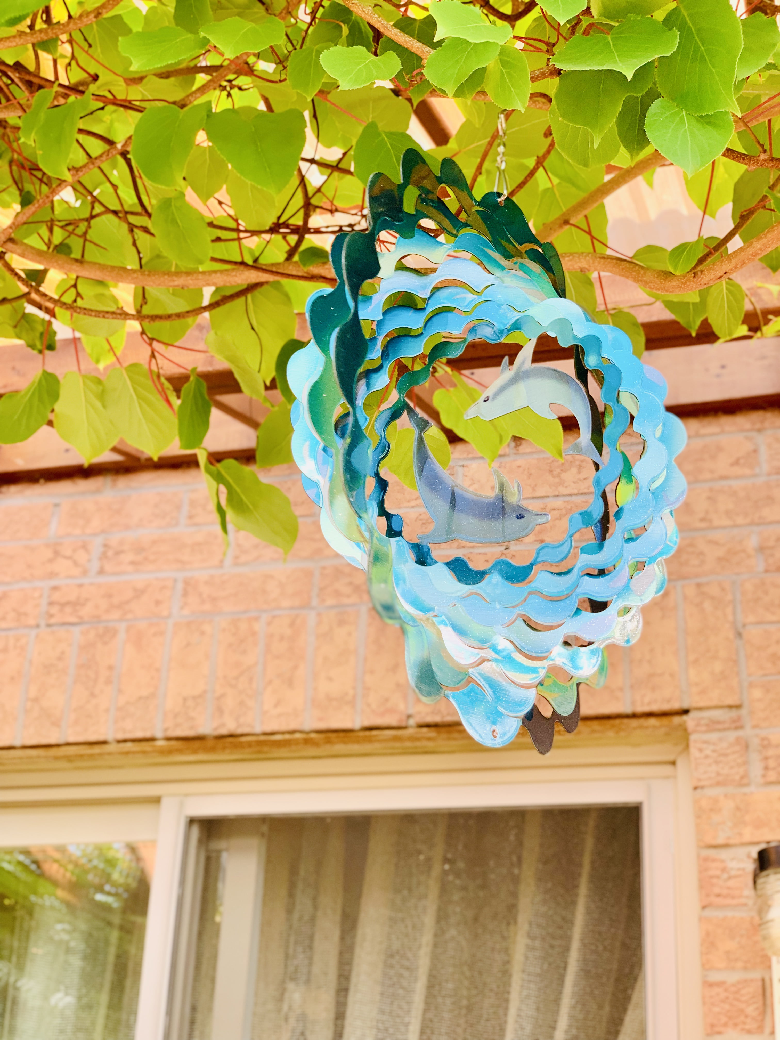 Dundee Deco W1210 Wind Spinner in Gift Box - 3D Hanging Indoor