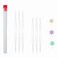 thumbnail image 3 of Stainless Steel Beading Needle Set Long Straight Big Eye Beading Tools, 3 of 19
