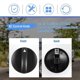 thumbnail image 4 of Car Air Condition A/C Panel Control Switch Knob Black For Toyota Hilux Vigo 2004-2011 55905-0K011 559050K011, 4 of 5
