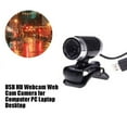 thumbnail image 3 of Usb Webcam, Hd With Built-In Mic Pc Web Cam For Facebook Youtube Instagram Video Live Clip-On Plug And Play Skype Camera For Computer Laptop, 3 of 7
