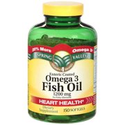 Spring Valley Sv Enteric Coated Fish Oil 1200mg 150ct