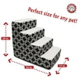 thumbnail image 2 of Majestic Pet Links Pet Stairs 4 Steps Black Machine Washable Removable Cover 24" x 16" x 20", 2 of 5
