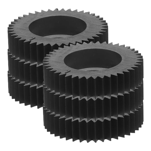 Raindrops 6Pcs Replacement Cash Counter Machine Gear Black Plastic Wheel for Accurate Money Counting
