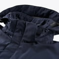 thumbnail image 6 of MIXUE Mens Coats And Jackets Autumn Winter Solid Color Hooded Long Sleeve Zip Up Slim Fit Casual Coat Daily-Wear,Blue,XL, 6 of 7