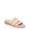 Pink Multi Stripe, variant on LifeStride Womens Breezy Slide Sandal - Medium & Wide Width