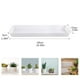 thumbnail image 5 of Maceta de plástico rectangular resistente, bandeja grande para maceta, platillo de resina para plantas, Base de platillo para flores, apto para maceteros largos, 5 of 5