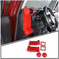 thumbnail image 1 of For Toyota FJ Cruiser 07-21 Both Side Air Conditioner Outlet Frame Decoration Cover ABS Carbon Fiber Texture Interior Accessory, 1 of 4