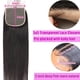 thumbnail image 3 of Cierre Liangya Hair Hid, 5 x 5 pulgadas, liso, 12 A, Virgin Remy, 14 pulgadas, 3 of 7