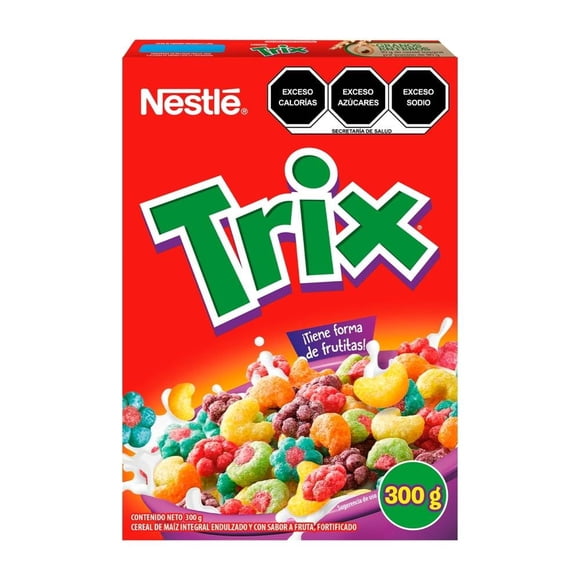 Cereal Nestlé Trix Frutas Caja 300gr