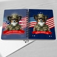 thumbnail image 4 of Happy Father's Day Honoring Veterans Papillon in Army Uniform Spiral Bound Journal Pap Butterfly Dog Lover 5x7in Spiral Notebook - 13007, 4 of 5