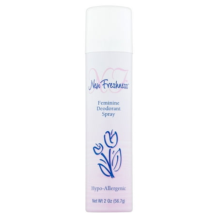 New Freshness Feminine Deodorant Spray 2 Oz Aerosol Can