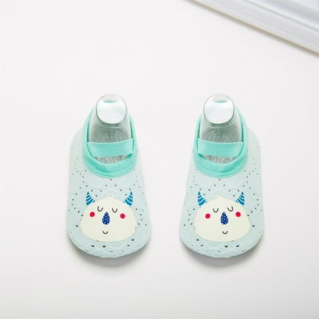 

Cathalem Toddler Toddler Animal Kids Boys Socks Barefoot Shoes Socks Non Slip Girls Floor Cartoon Pattern Mesh Shoes Kids Green 4 Years