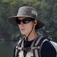 thumbnail image 4 of OIUUAK Outdoor Gardening Hat for Women, Ponytail Sun Hat UPF 50+ Wide Brim Breathable Lightweight Beach Bucket Cap Summer Hiking Hat, 4 of 9