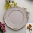 thumbnail image 6 of Balsa Circle 6 Nude 13" Acrylic Round Charger Plates Decorations Embossed Rim, 6 of 8