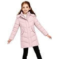 thumbnail image 2 of Wantdo Big Girl's Winter Coat Quilted Winter Jacket Waterproof Puffer Jacket Pink 18/20, 2 of 8