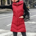thumbnail image 2 of "Aayomet Long Winter Coats For Women Women Swing Double Pea Coat Winter Long Overcoat Jacket,Red 3XL", 2 of 4