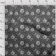 thumbnail image 3 of oneOone Polyester Spandex Gray Fabric Floral Fabric For Sewing Printed Craft Fabric By The Yard 56 Inch Wide, 3 of 5