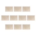 thumbnail image 2 of Tarjetas de invitación florales cortadas de 10 piezas con hojas interiores en blanco y sobre Beige Sunnimix Tarjetas de invitaciones de boda, 2 of 8