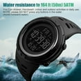 thumbnail image 4 of CAMOTUSE SKMEI Men's Military Digital Sport Watch Waterproof Quartz Chronograph Analog Display Tactical Watch for Outdoor Activities, 4 of 5