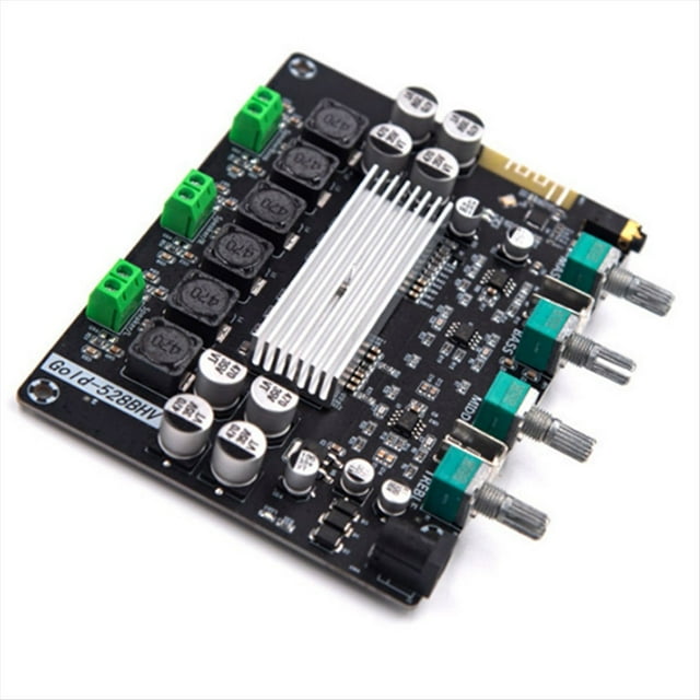 Placa Amplificadora de Potencia Digital TPA3116 de 2.1 Canales, 2 X 50 W + 100 W, Alta Potencia, 8-24 V, Gold-528BHV
