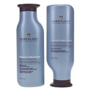 Pureology Strength Cure Best Blonde Purple Shampoo 9 oz and Strength Cure Best Blonde Purple Conditioner 9 oz Combo Pack