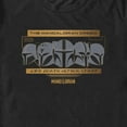 thumbnail image 2 of Men's Star Wars: The Mandalorian Creed Stylized Helmets Graphic Tee Black Small, 2 of 5