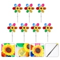 thumbnail image 1 of COMPUKAS 7Pcs Windmill Garden Ornament Plastic for Lawn Decoration, 1 of 8