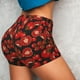 thumbnail image 4 of Fotbe Tomato Shorts Sin Costuras – Shorts Deportivos de Cintura Alta para Mujer, Elásticos para Gimnasio, Yoga, Running o Ciclismo-Large, 4 of 8