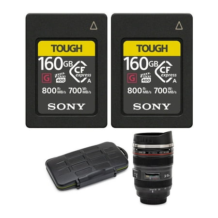 UPC: 0196271214083 | Sony 160GB CFexpress Type A Tough Series 2-Pack Bundle