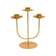 thumbnail image 4 of Candelabro de hierro Macarena soporte de vela para sala de estar velas de pilar decoración de mesa para chimenea B, 4 of 8