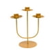 thumbnail image 3 of Candelabro Candelabro Elegante Retro con Base Candelabro de Metal Candelabro para Mesa Aniversario Chimenea B, 3 of 9