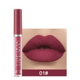 thumbnail image 3 of Waterproof Liquid Lipsticks Lip Makeup Matte Velvet Lipstick Lip Gloss Red Sexy Cosmetic Nude 12 Colors Long Lasting Non-marking, 3 of 5