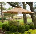 thumbnail image 3 of Cambridge Outdoor Legacy 9-Ft. Table Umbrella, Tan, 3 of 4