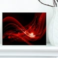 thumbnail image 2 of Designart Dark Red Vector Canvas Wall Art, 2 of 4