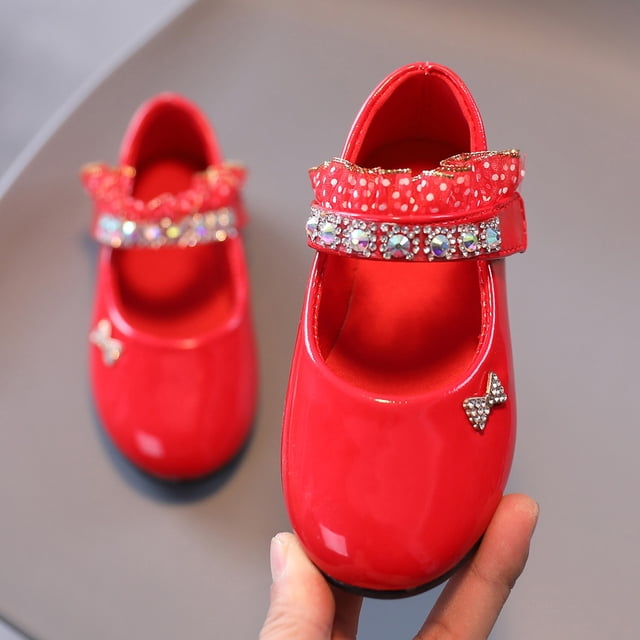 Cameland Soft Soled Princess Fashionable Student Leather Dance Fashionable Flat Bottomed Performance Shoes